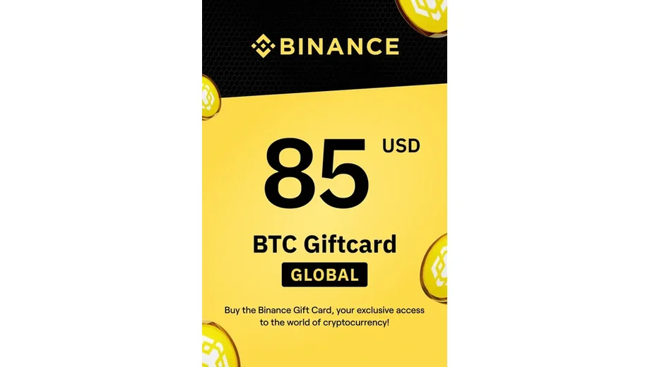 Binance $85 USD in Bitcoin (BTC) Crypto Voucher gallery image 2
