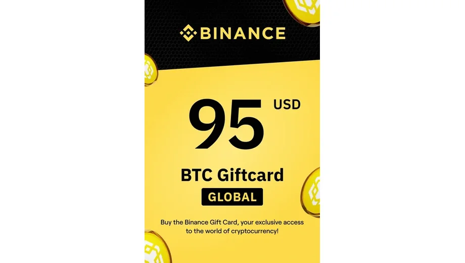 Binance $95 USD in Bitcoin (BTC) Crypto Voucher gallery image 2