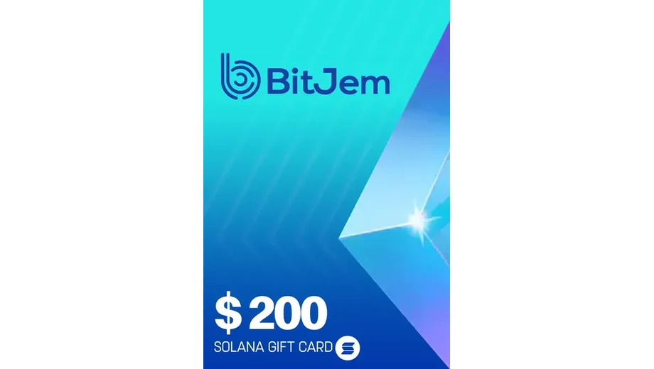 BitJem $200 USD in Solana (SOL) Crypto Voucher gallery image 2
