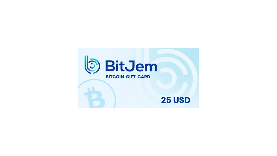 BitJem $25 USD in Bitcoin (BTC) Crypto Voucher gallery image 2