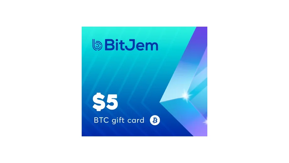 BitJem $5 USD in Bitcoin (BTC) Crypto Voucher gallery image 2