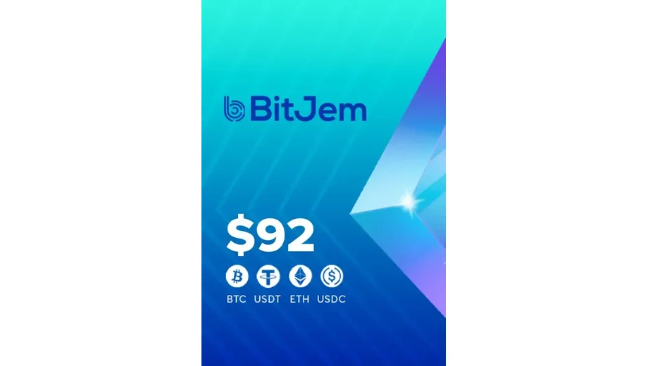BitJem $92 USD in Bitcoin (BTC) Crypto Voucher gallery image 2