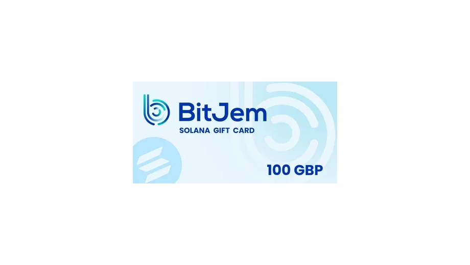 BitJem £100 GBP in Solana (SOL) Crypto Voucher gallery image 2
