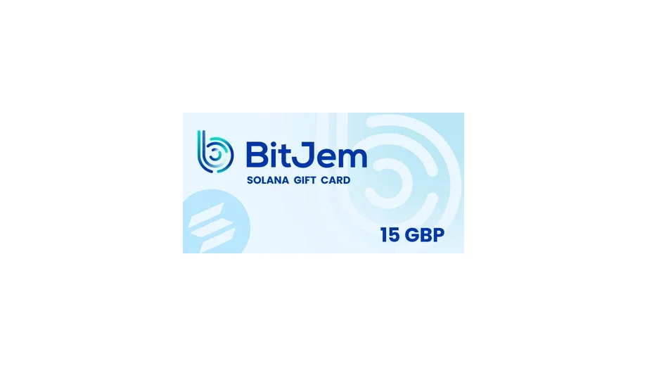 BitJem £15 GBP in Solana (SOL) Crypto Voucher gallery image 2