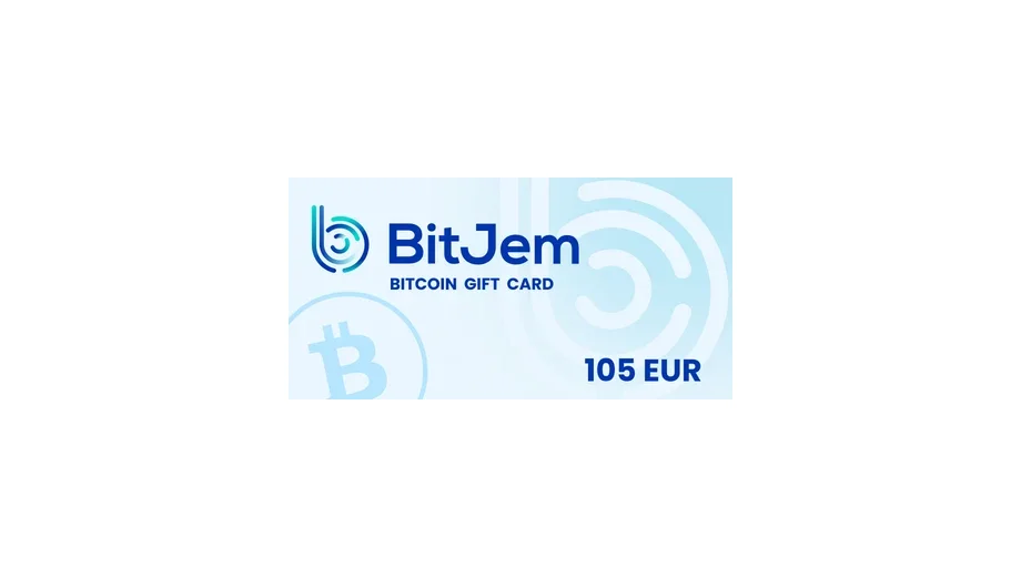 BitJem €105 EUR in Bitcoin (BTC) Crypto Voucher gallery image 2