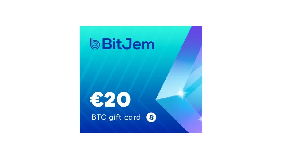 BitJem €20 EUR in Bitcoin (BTC) Crypto Voucher gallery image 2