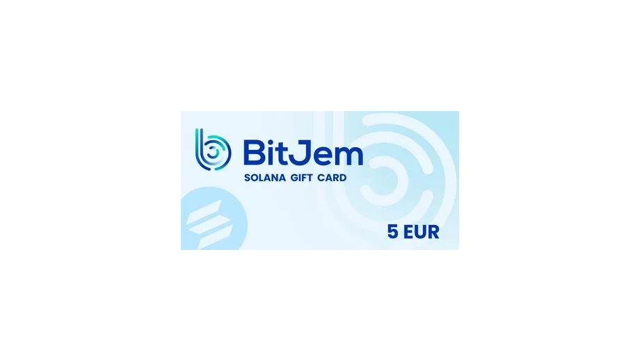 BitJem €5 EUR in Solana (SOL) Crypto Voucher gallery image 2