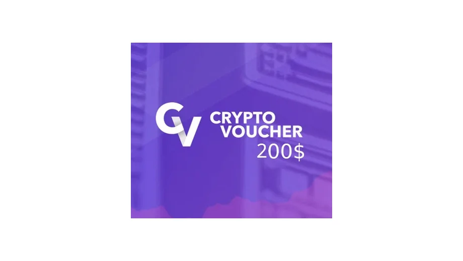 Crypto Voucher $200 USD in Bitcoin (BTC) Crypto Voucher gallery image 2