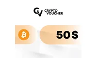 Crypto Voucher $50 USD in Bitcoin (BTC) Crypto Voucher thumb 2