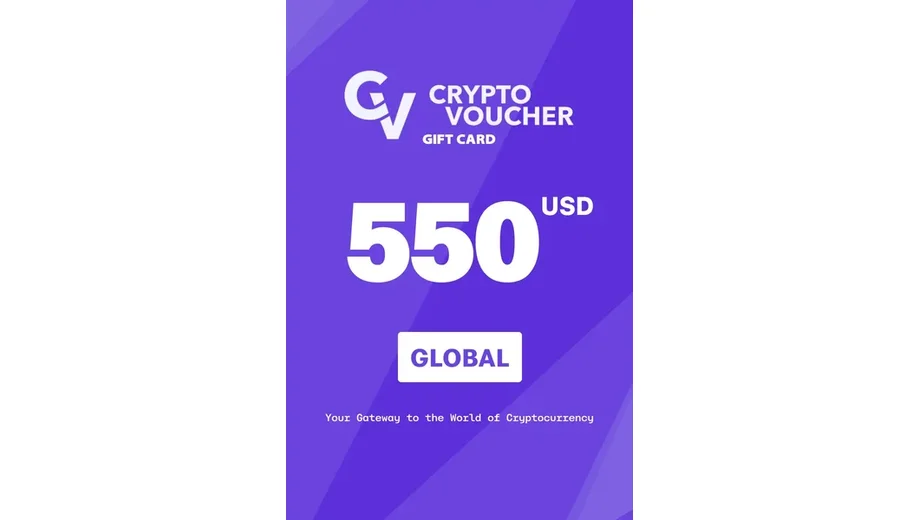 Crypto Voucher $550 USD in Bitcoin (BTC) Crypto Voucher gallery image 2