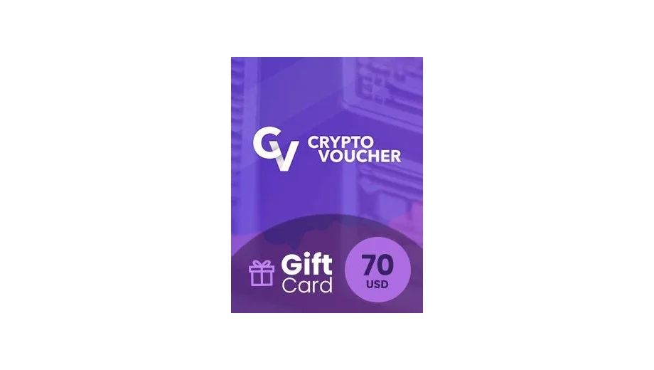 Crypto Voucher $70 USD in Bitcoin (BTC) Crypto Voucher gallery image 2