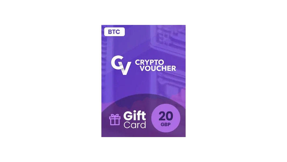 Crypto Voucher £20 GBP in Bitcoin (BTC) Crypto Voucher gallery image 2