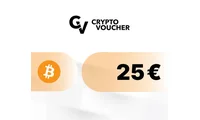 Crypto Voucher €25 EUR in Bitcoin (BTC) Crypto Voucher thumb 2