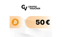 Crypto Voucher €50 EUR in Bitcoin (BTC) Crypto Voucher thumb 2