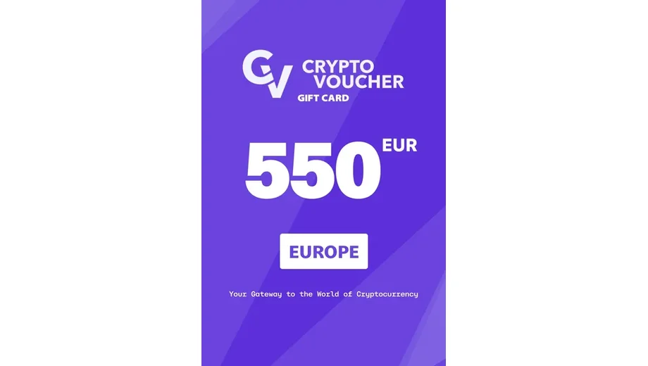Crypto Voucher €550 EUR in Bitcoin (BTC) Crypto Voucher gallery image 2