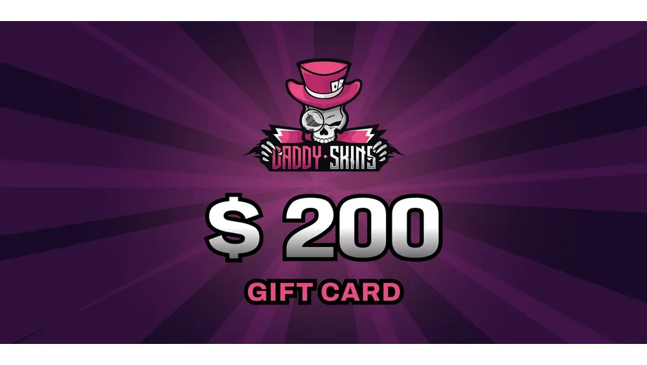 DaddySkins 200 USD Gift Card (Global) gallery image 2
