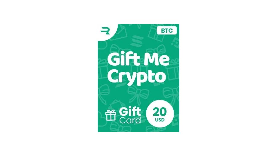 Gift Me Crypto $20 USD in Bitcoin (BTC) Crypto Voucher gallery image 2