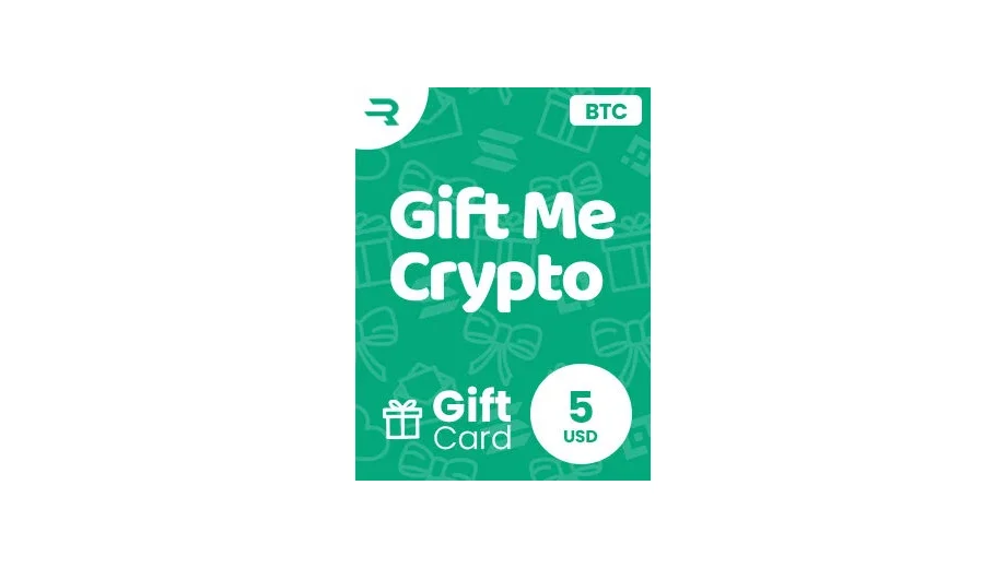 Gift Me Crypto $5 USD in Bitcoin (BTC) Crypto Voucher gallery image 2