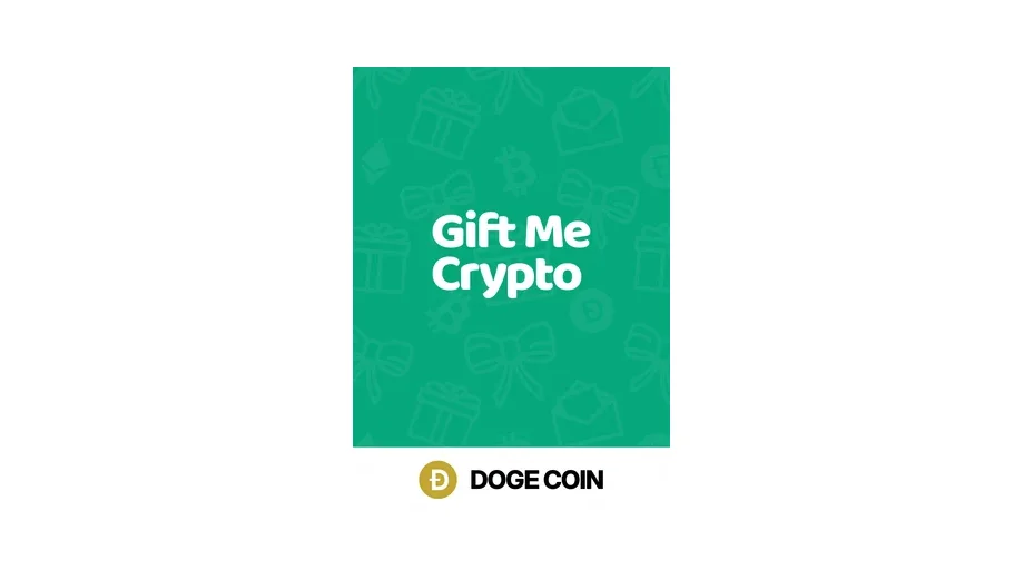 Gift Me Crypto £15 GBP in Dogecoin (DOGE) Crypto Voucher gallery image 2