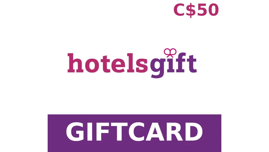 HotelsGift 50 CAD Gift Card (Canada) gallery image 2