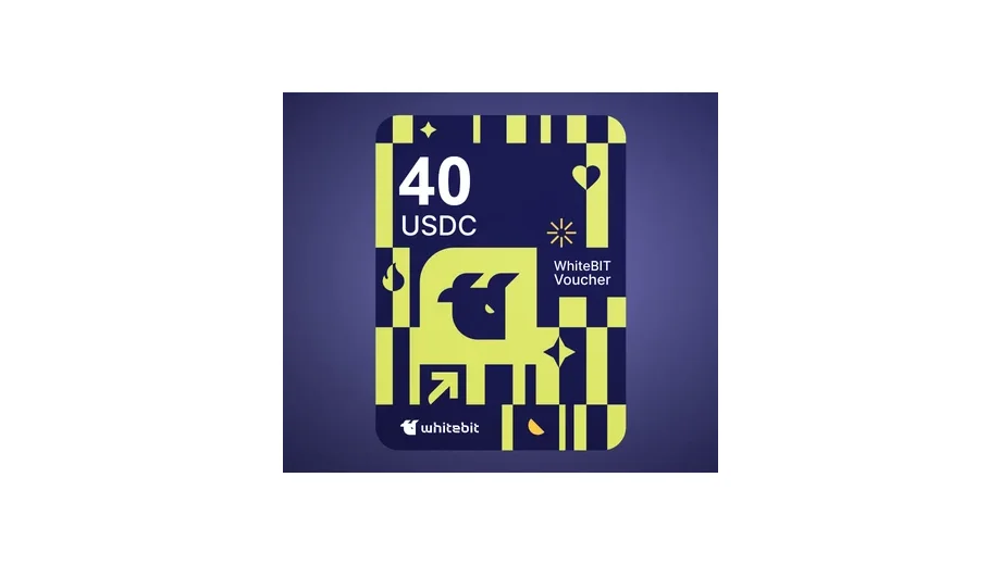 WhiteBIT 40 USD Coin (USDC) Crypto Voucher gallery image 2