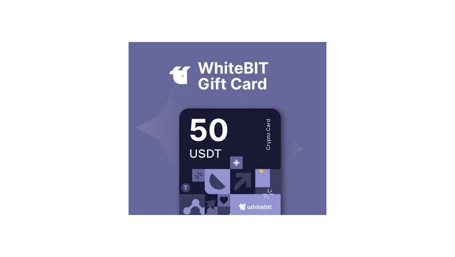 WhiteBIT 50 Tether (USDT) Crypto Voucher gallery image 2