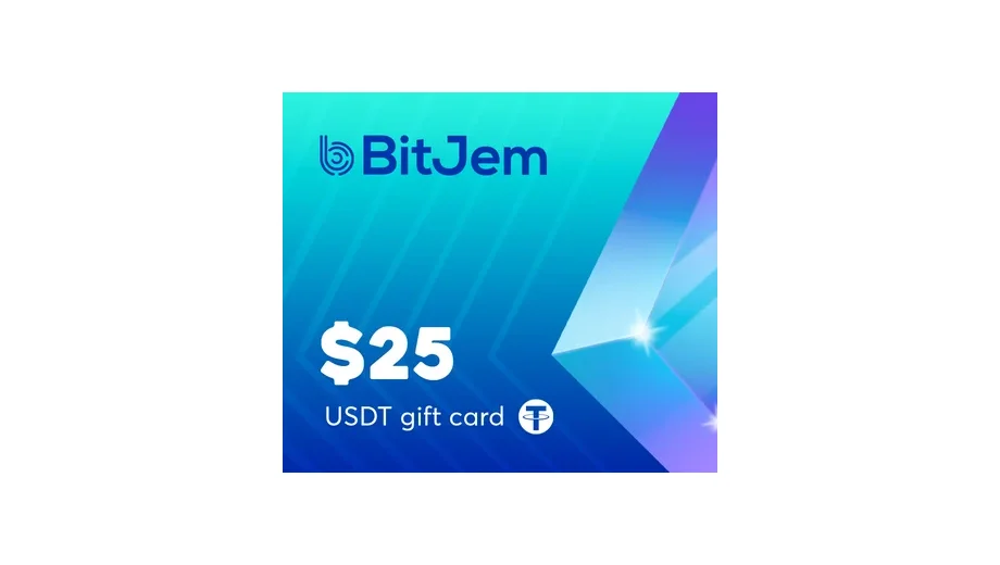 BitJem 25 Tether (USDT) Crypto Voucher gallery image 2