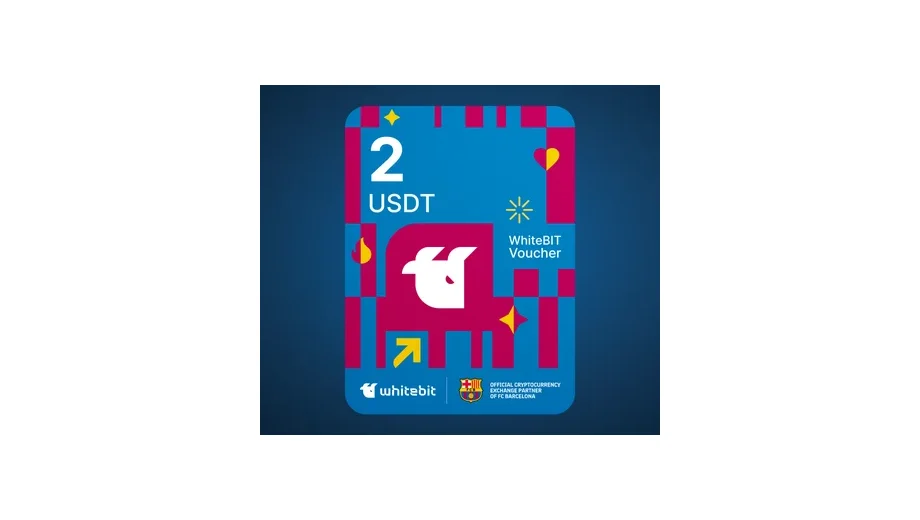 WhiteBIT 2 Tether (USDT) Crypto Voucher gallery image 2
