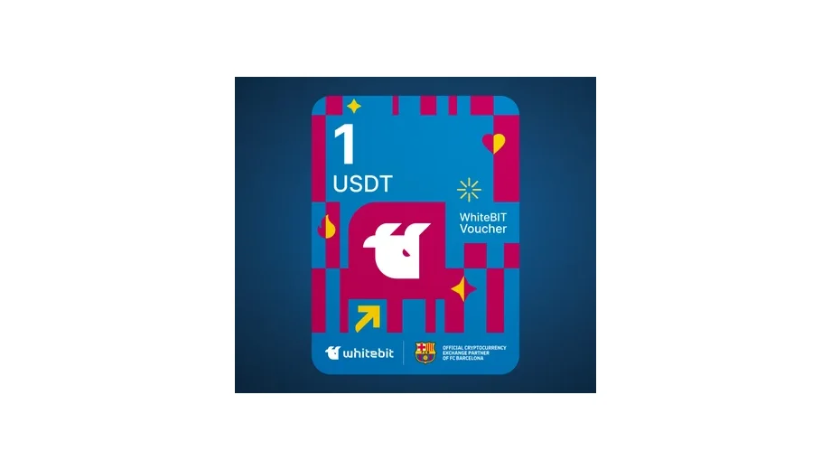 WhiteBIT 1 Tether (USDT) Crypto Voucher gallery image 2