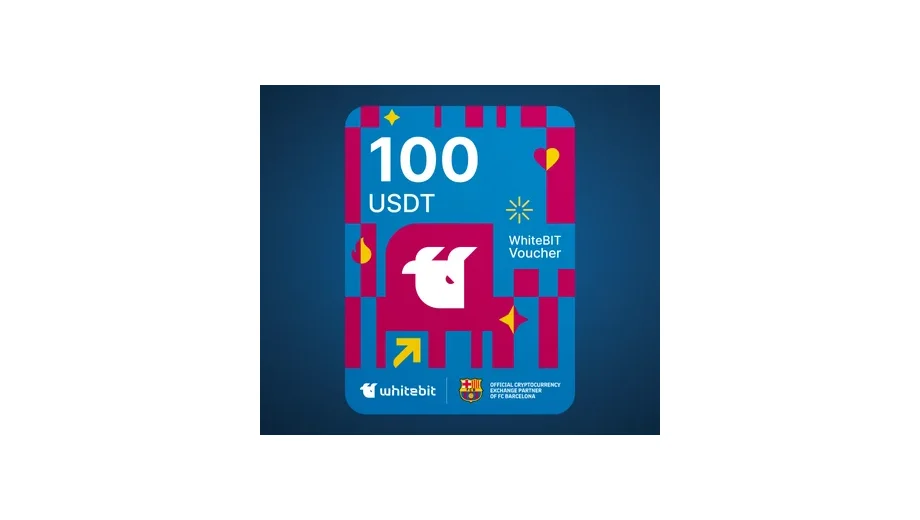 WhiteBIT 100 Tether (USDT) Crypto Voucher gallery image 2