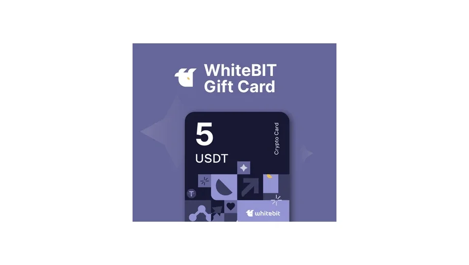 WhiteBIT 5 Tether (USDT) Crypto Voucher gallery image 2