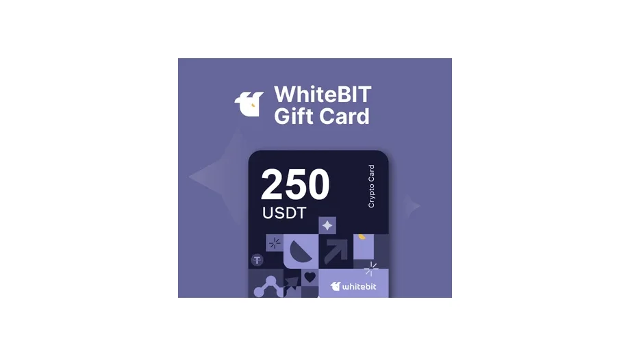 WhiteBIT 250 Tether (USDT) Crypto Voucher gallery image 2