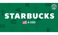 Starbucks 6 USD Gift Card (United States) thumb 2