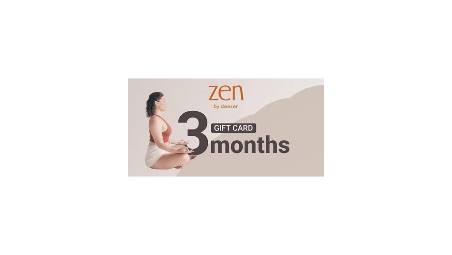 Zen by Deezer - 3 Months Subscription (France) gallery image 2