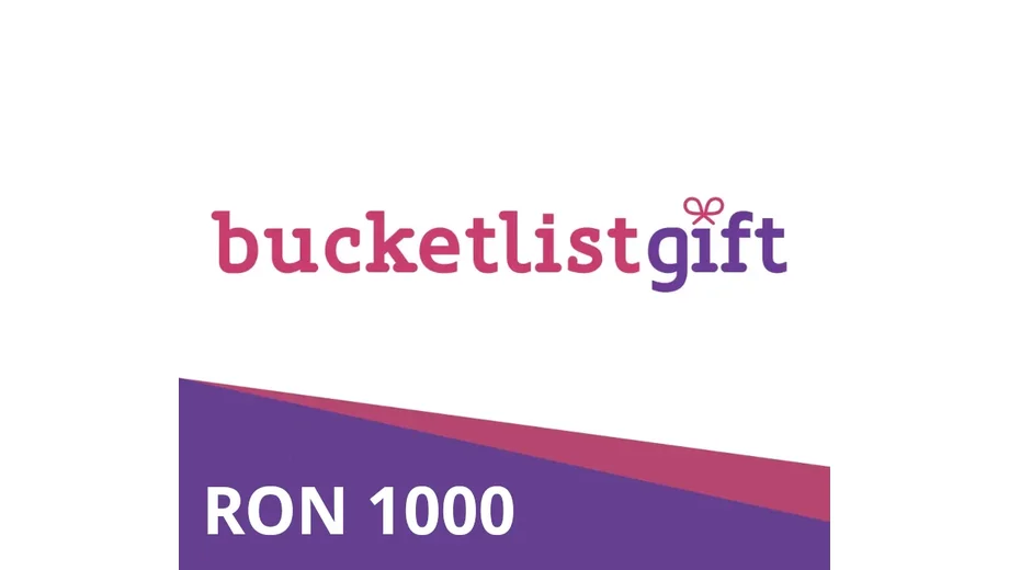 BucketlistGift 1000 RON Gift Card (Romania) gallery image 2
