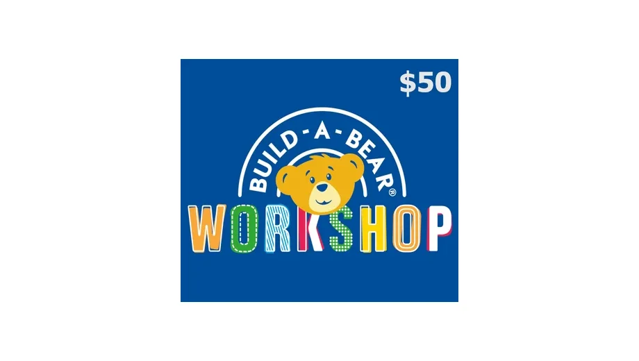 Build-A-Bear 50 USD Gift Card (United States) gallery image 1