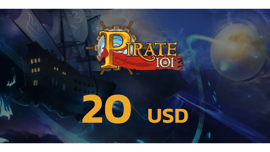 Pirate101 20 USD Gift Card (United States) gallery image 2