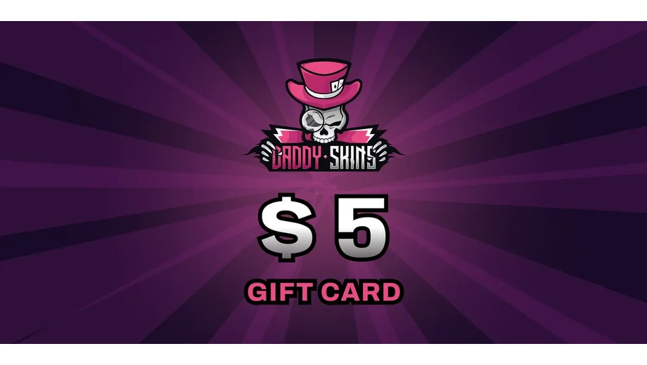 DaddySkins 5 USD Gift Card (Global) gallery image 2