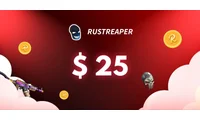 RUSTReaper 25 USD Gift Card (ROW) thumb 2