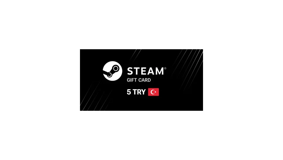 Steam Wallet 5 TRY Gift Card (Turkey) gallery image 2