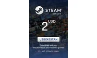 Steam Wallet 2 USD Gift Card (Uzbekistan) thumb 2