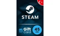 Steam Wallet 45 USD Gift Card (Turkey) thumb 2