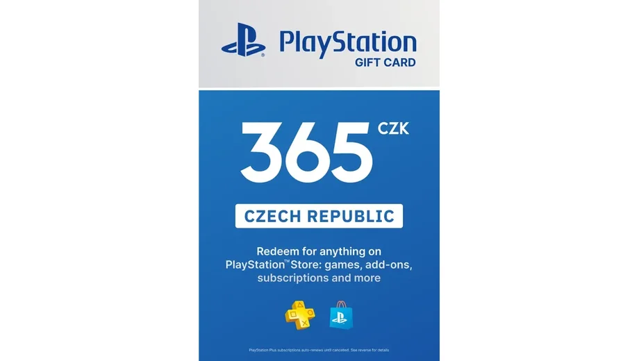 PlayStation Network 365 CZK Gift Card (Czech Republic) gallery image 2