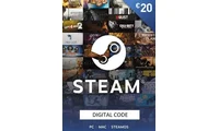 Steam Wallet 20 EUR Gift Card (Austria) thumb 2