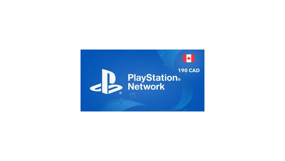 PlayStation Network 190 CAD Gift Card (Canada) gallery image 2