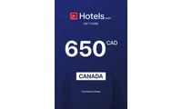 Hotels.com 650 CAD Gift Card (Canada) thumb 2