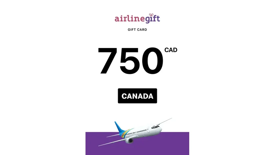Airline 750 CAD Gift Card (Canada) gallery image 2