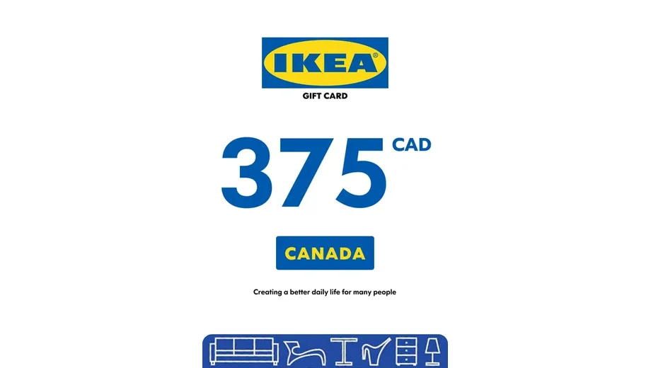 IKEA 375 CAD Gift Card (Canada) gallery image 2