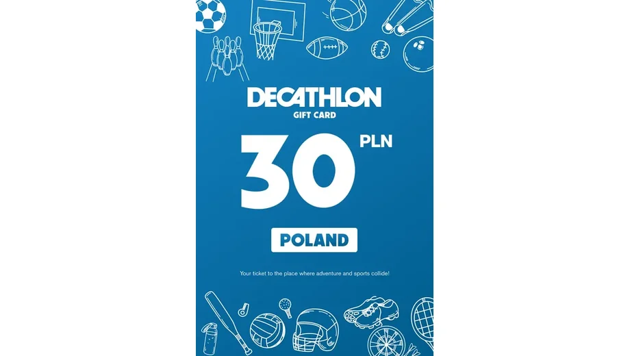 Decathlon 30 PLN Gift Card (Poland) gallery image 2