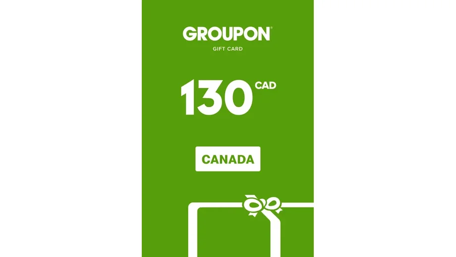 Groupon 130 CAD Gift Card (Canada) gallery image 2